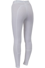 Dublin Childrens Performance Cool-It Gel Riding Tights 8113 - White
